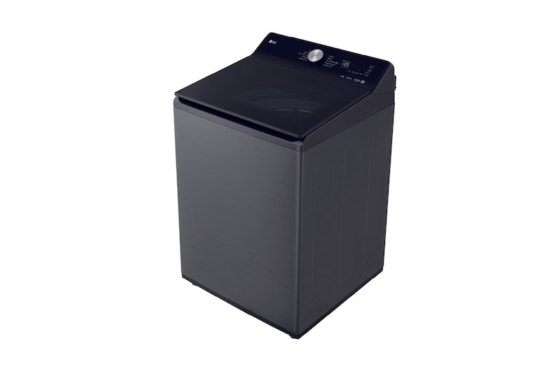 Lavadora de 23kg con AI DD™, Ciclo PetCare, ThinQ™, Lavado a Vapor y Tina de Acero Inoxidable, Platinum Black